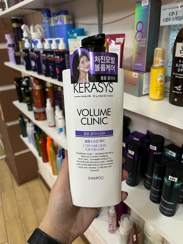 Kerasys, Шампунь Придающий Объем Для Тонких и Путающихся Волос, Volume Clinic Shampoo 750 мл 