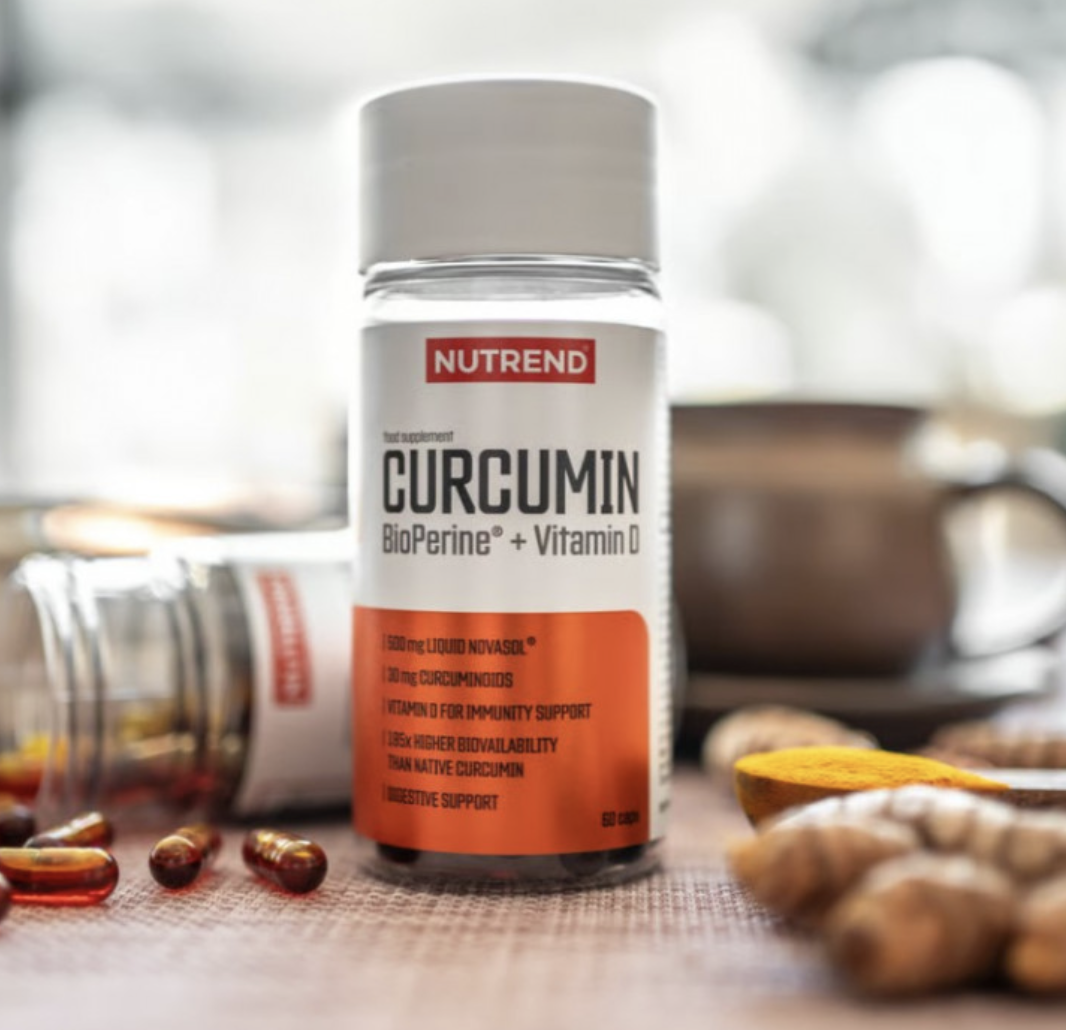 Nutrend Куркумин + Биоперин, 60 капсул