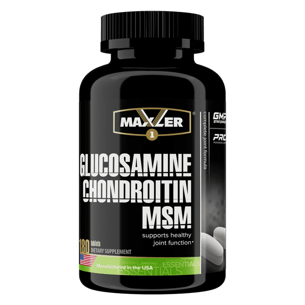 Maxler Glucosamine Chondroitin MSM 180 таб