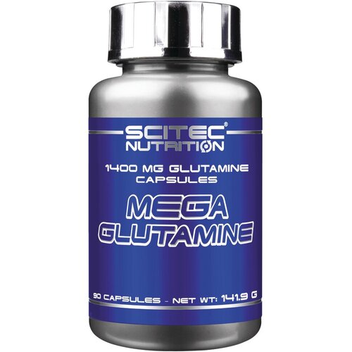 Scitec Nutrition Mega Glutamine, Глютамин 90 капсул