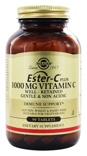 Solgar Витамин C, Ester-C 1000 мг, 90  капсул