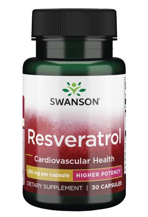 Swanson Ресвератрол 250 мг, 30 капсул