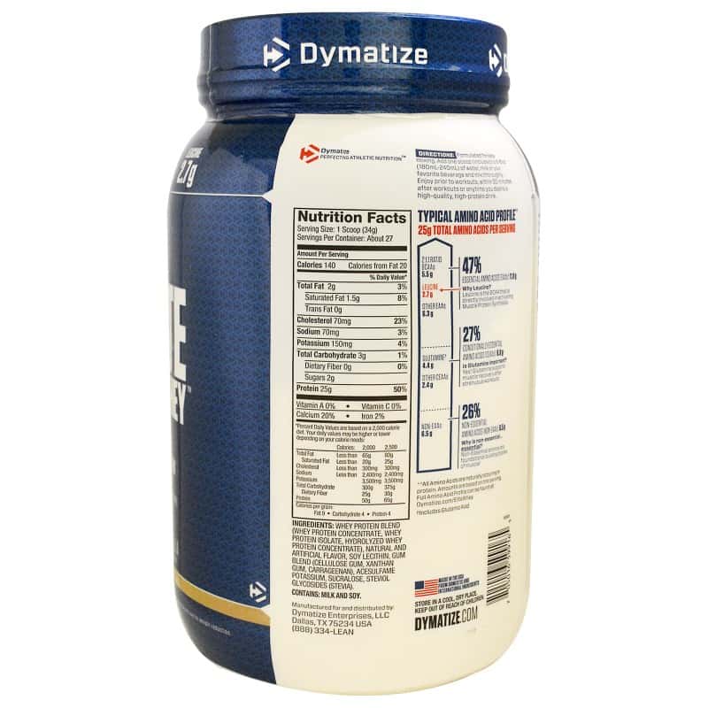 Dymatize Elite Whey Protein 907 гр