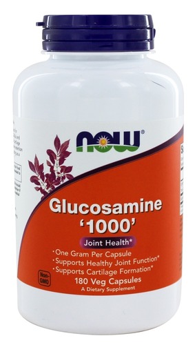 Now Foods Глюкозамин 1000 мг, 180 капсул