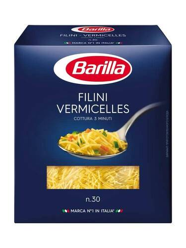 BARILLA Паста Filini Vermicelles n. 30 (Филини Вермишель 30), 450 гр
