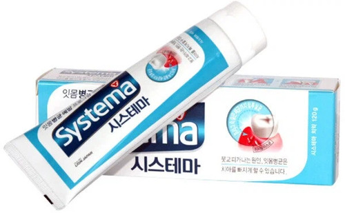 CJ LION, Зубная паста  для ПРОФИЛАКТИКИ ЗАБОЛЕВАНИЙ ДЕСЕН, Systema Icemint Alpha 120 гр 