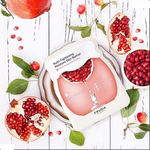 FRUDIA Питательная маска для лица с гранатом Сила Упругости, Pomegranat Nutri-Moisturizing Mask 10шт