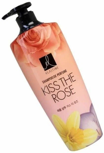 Elastine, Шампунь Парфюмированный для Всех Типов Волос, Perfume Kiss the rose Shampoo 600 мл