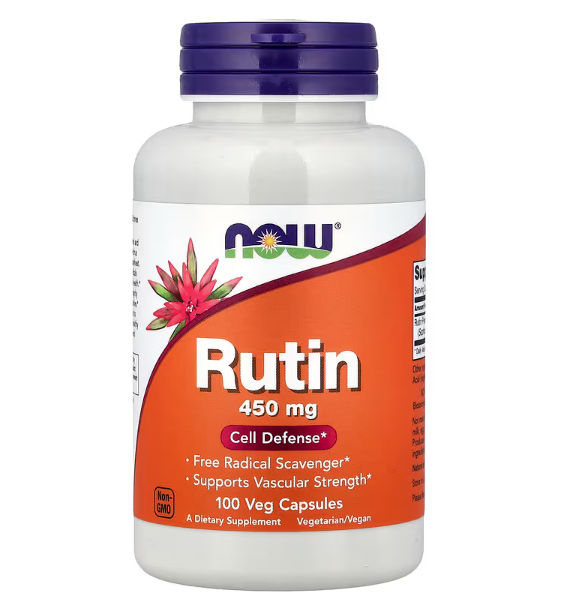 Now Foods Рутин 450 мг, 100 капсул 