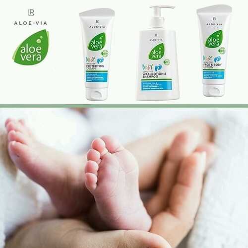 LR ALOE VIA  Aloe Vera Baby Детский шампунь-гель для чувствительной кожи 250 мл
