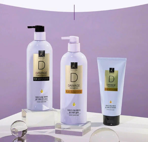 Elastine, Шампунь для Бережного Ухода за Поврежденными Волосами, Argan Oil Damage Care 10X 680 мл