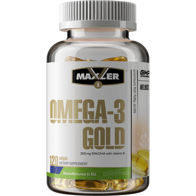 Maxler Омега-3, Gold (DE) 120 капсул