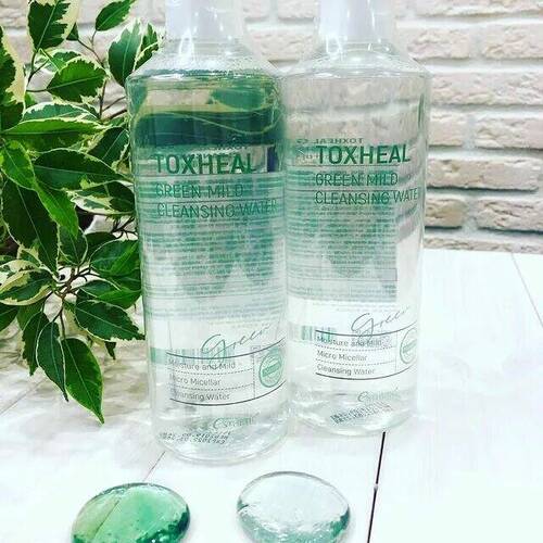 ESTHETIC HOUSE Жидкость для снятия макияжа, TOXHEAL GREEN MILD CLEANSING WATER, 530 мл