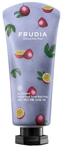 FRUDIA Скрабирующий гель для душа с маракуей, My Orchard Passion Fruit Scrub Body Wash 200 мл 