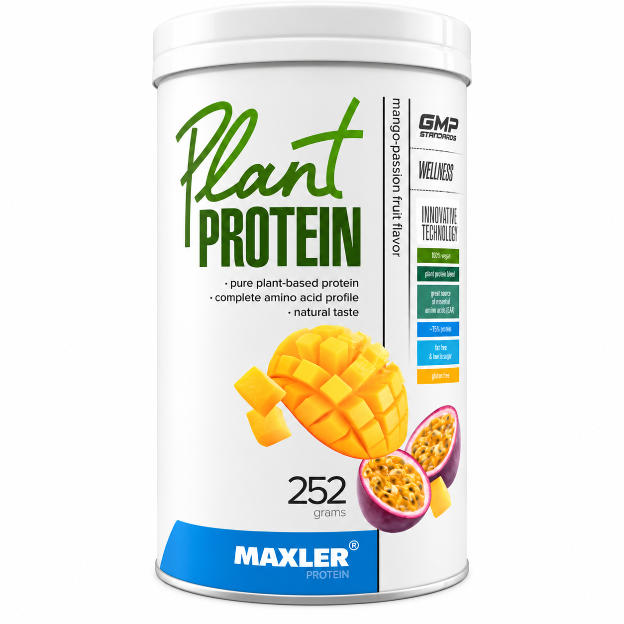 Maxler Растительный протеин, Plant protein, 252 гр