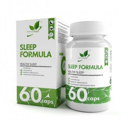 NaturalSupp Комплекс для Сна, Sleep Formula 60 капсул