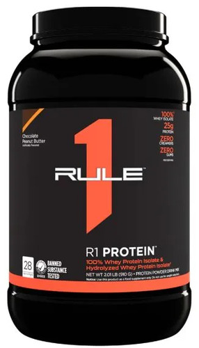 RULE1, Протеин, Protein 900 гр,  (2 lbs.)	