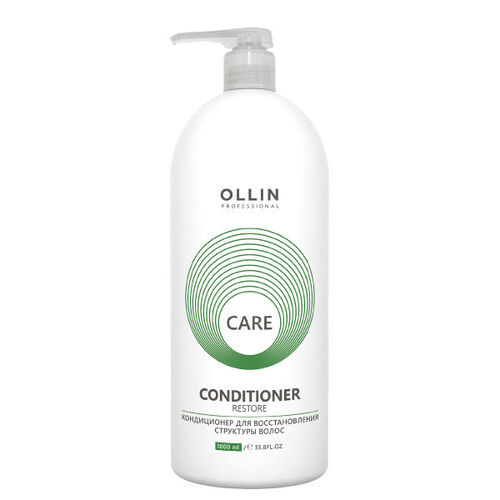 OLLIN Professional Care Кондиционер для восстановления структуры волос, 1000 мл