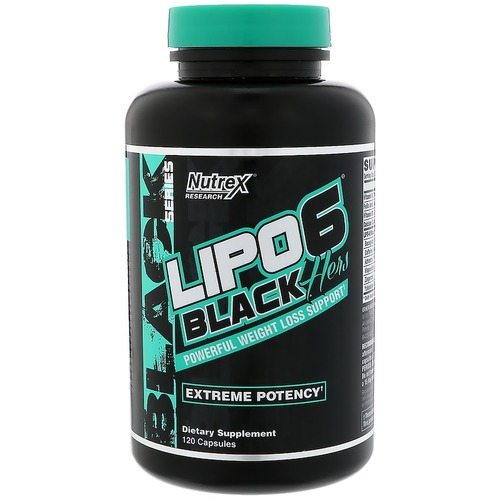 Nutrex Research Labs Lipo 6 Black Hers Extreme Potency (120 капсул)