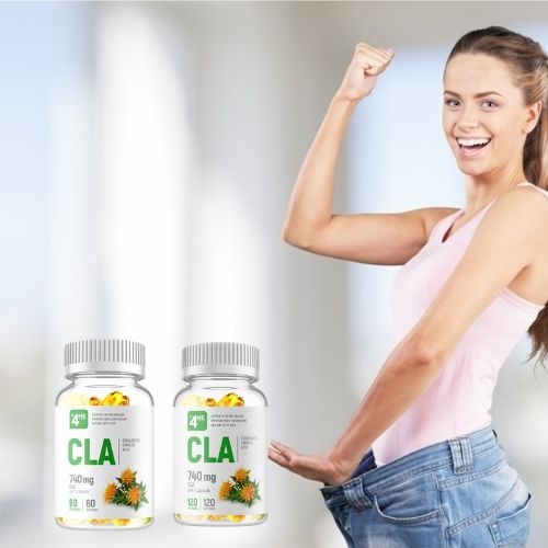 4Me Nutrition Линолевая кислота, CLA 740 мг, 60 капсул