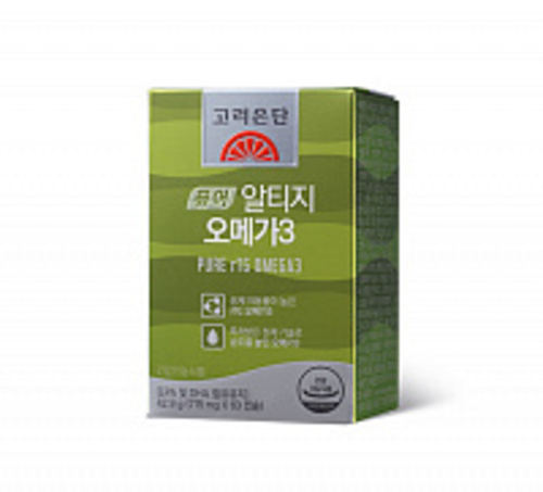 Korea Eundan Омега 3, OMEGA 3 rTG 600мг, 60 таблеток