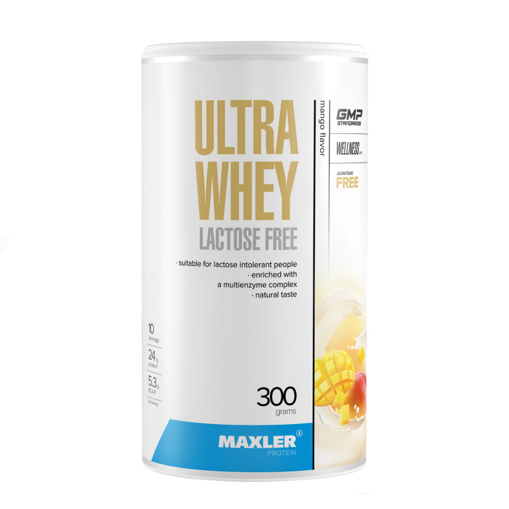 Maxler Протеин безлактозный, Ultra Whey Lactose Free 300 гр