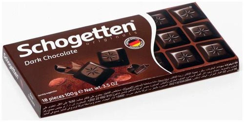 Schogetten Dark Chokolate, Темный шоколад 100 г.