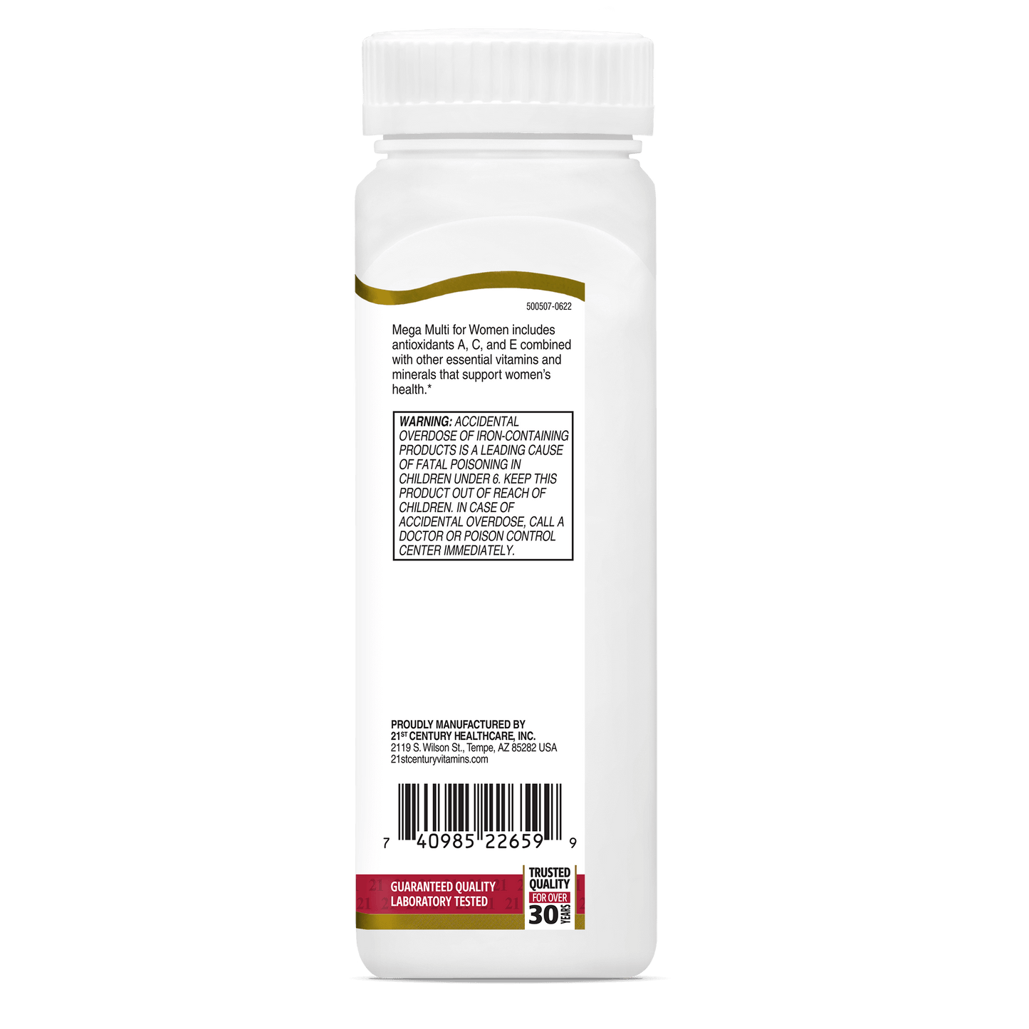 21st Century Мультивитамины для Женщин, Mega Multi 90 таблеток