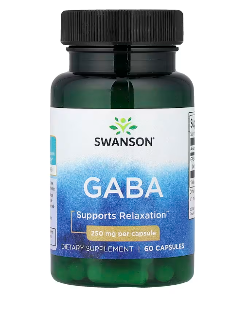 Swanson ГАБА 250 мг, 60 капсул 