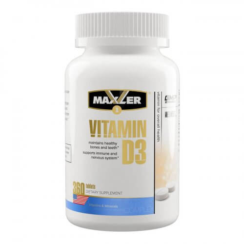 Maxler Витамин Д 3, 360 таблеток