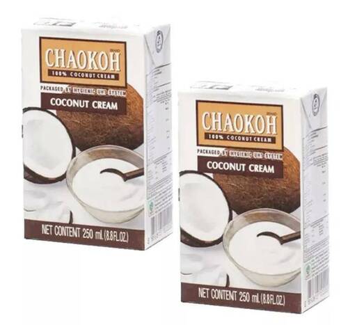 CHAOKOH Кокосовые сливки 20-22%, 250 мл
