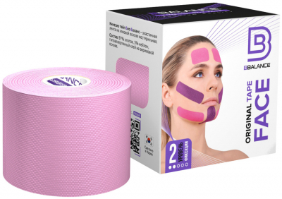 BBTape Кинезио тейп, FACE TAPE 5см*5м