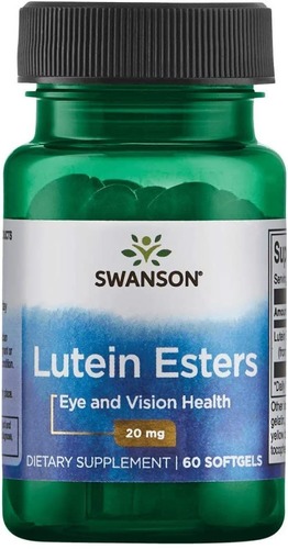 Swanson Лютеин 20 мг, 60 капсул