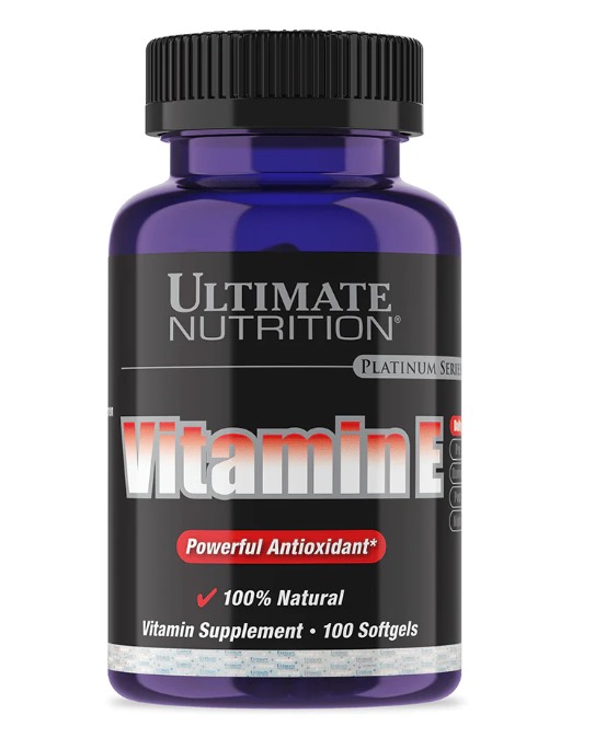 Ultimate Nutrition Витамин Е 400 ЕД 100 гелевых капсул