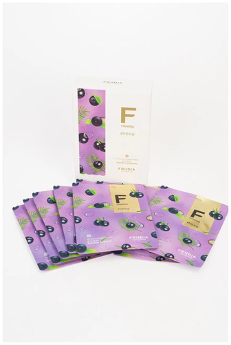 FRUDIA Маска тканевая Бодрящая с ягодами асаи, My Orchard Squeeze Mask Acai Berry Vegan 10 шт