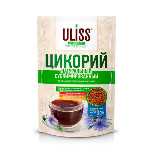 Uliss Chicory Цикорий растворимый сублимированный 75 гр