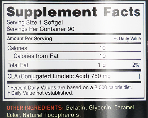 Optimum Nutrition Линолевая кислота, CLA 90 капсул
