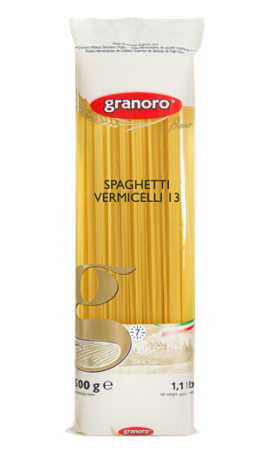 Granoro Паста Spaghetti Vermicelli n. 13 (Спагетти Вермичелли 13), 500 гр