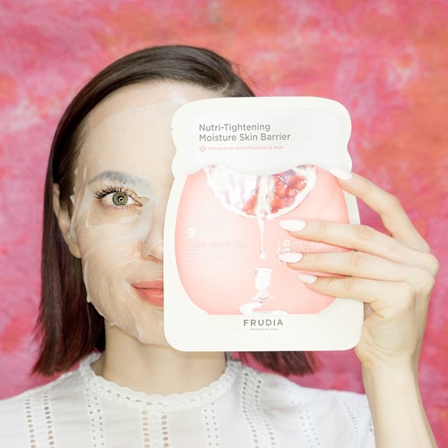 FRUDIA Питательная маска для лица с гранатом Сила Упругости, Pomegranat Nutri-Moisturizing Mask 10шт
