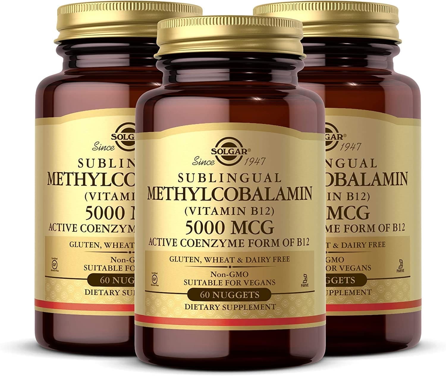 Solgar Methylcobalamin (Витамин B12) 5000 мг, 30 жевательные капсулы
