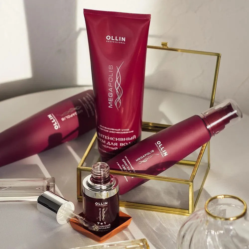 OLLIN Professional Megapolis Шампунь на основе черного риса, 400 мл