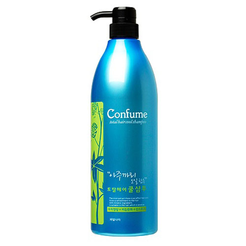 Welcos Confume Confume Total Hair Cool Shampoo, Шампунь для волос с экстрактом мяты 950 мл