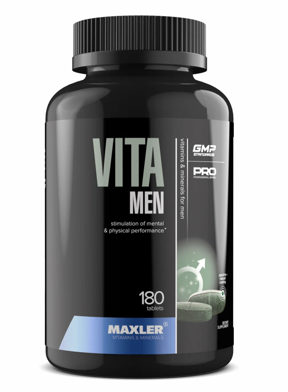 Maxler Мультивитамины для Мужчин, Vita Men 180 таблеток 