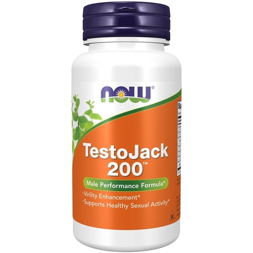 Now Foods TestoJack 200, 60  капсул