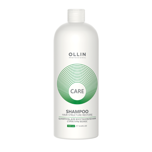 OLLIN Professional Care Шампунь для восстановления структуры волос, 1000 мл