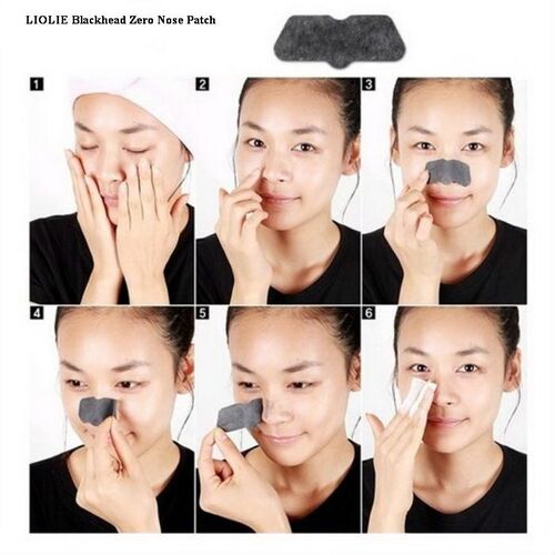 DR. ALTHEA Патчи от черных точек, BLACKHEAD ZERO 2 STEP NOSE PATCH, 4 шт