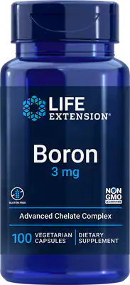 Life Extension Бор 3 мг, 100 вегетарианских капсул