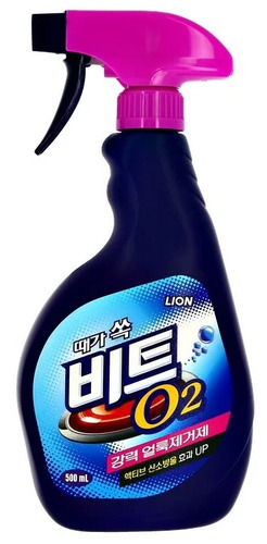 CJ LION, Кислородный Пятновыводитель-Отбеливатель, Beat Fabric Spot Cleaner 500 мл спрей 