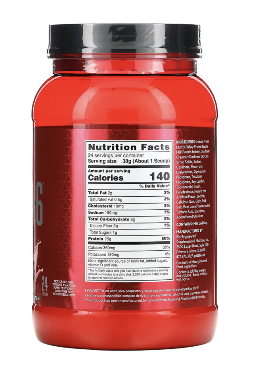 BSN Nutrition Протеин Изолят, Syntha-6 Isolate 912 гр (2.01 lbs)