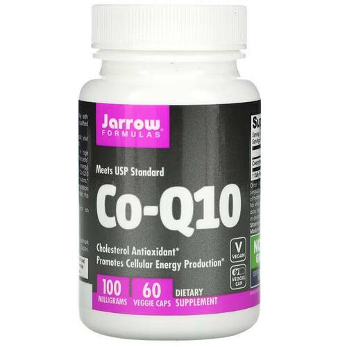 Jarrow Formulas Коэнзим Q10 100 мг, 60 вегетарианских капсул